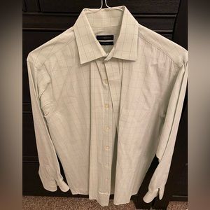 Club Room Dress Shirt Men: Men Large 16 34/35